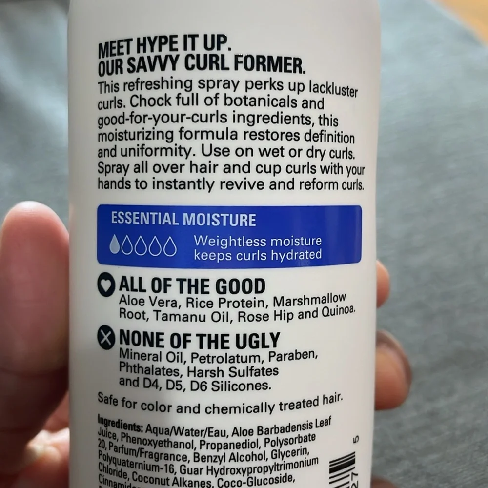 Twist by Ouidad Hype It Up Weightless Refreshing Spray